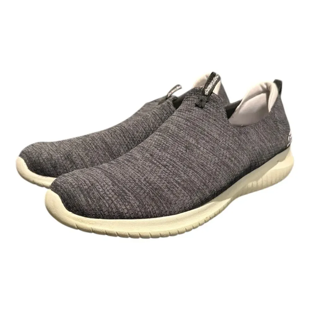 Skechers Women's Ultra Flex Slip Ons Sneakers Gray Size 10 149170 Athletic